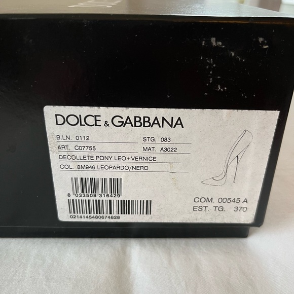 Dolce & Gabbana Leopard Pony Pumps - Picture 10 of 11